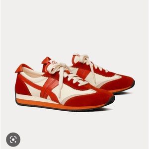 Tory Burch Hank Sneaker Red/Ivory 8.5